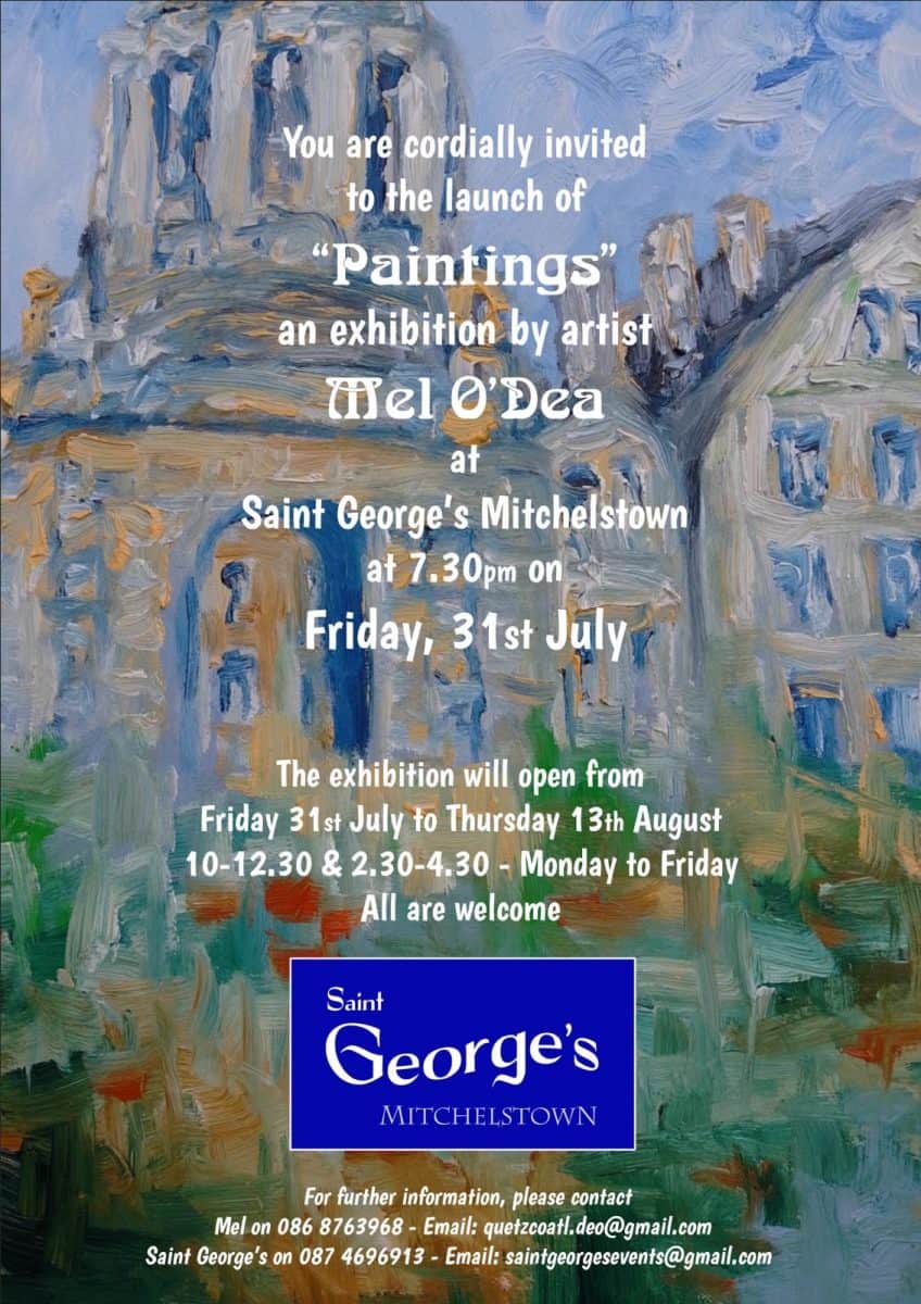 "Paintings" poster Saint George's