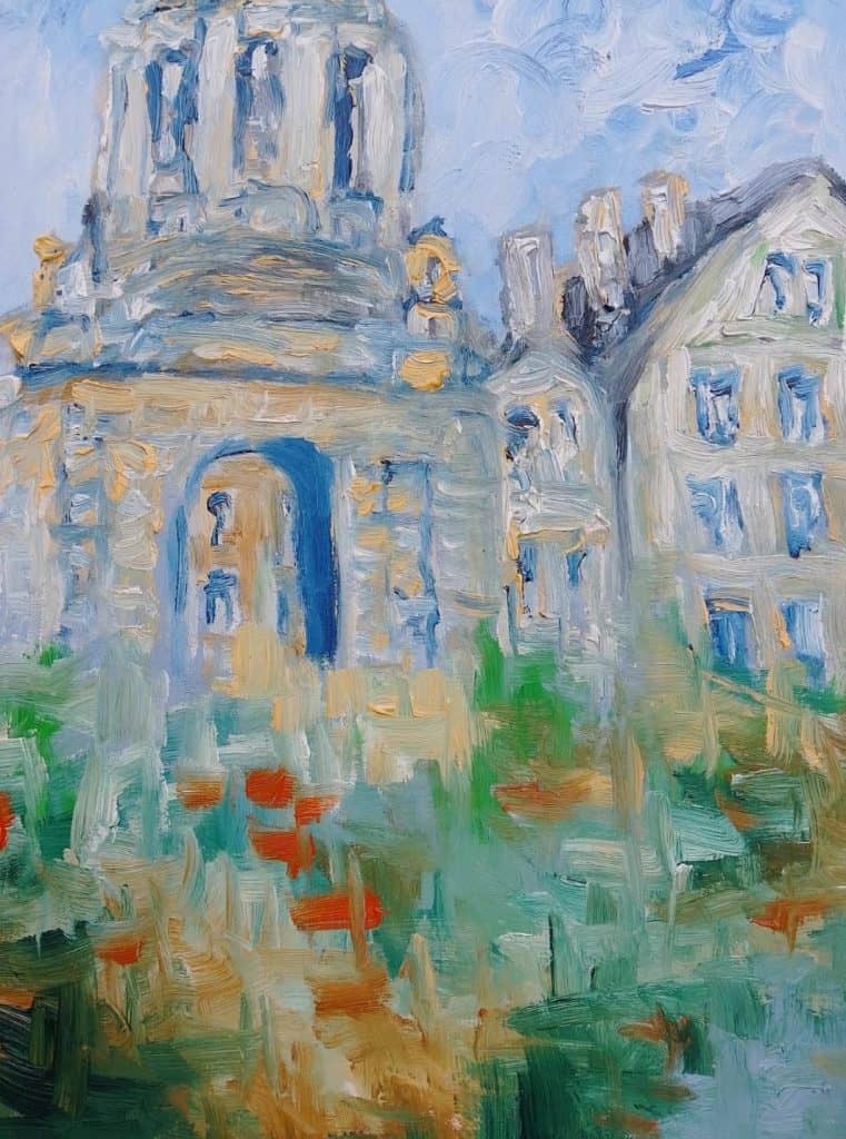 Trinity College, Dublin, by Mel O'Dea